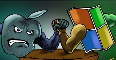 Microsoft-and-Apple-fight Microsoft-and-Apple-fight