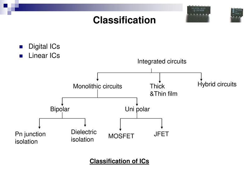 What Are the Classes of Integrated Circuits?